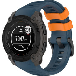Techsuit Watchband W076 Λουράκι Σιλικόνης Blue (Universal 22mm)
