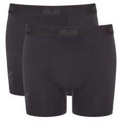Sloggi Ανδρικά Μποξεράκια Σετ 2Pack Μαύρα 10224737-3828