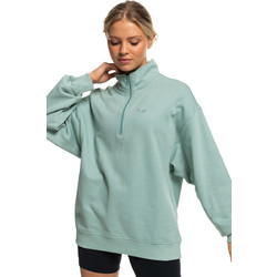 Roxy Γυναικείο Φούτερ Oversized Πράσινο Mint ERJFT04739-BHB0
