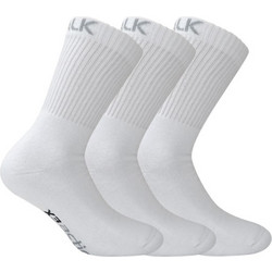 Walk Ανδρικές Κάλτσες Ψηλές Λευκές 3Pack V9900-010101