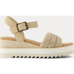 Toms Diana Καλοκαιρινές Γυναικείες Πλατφόρμες Χαμηλές Μπεζ 10021959
