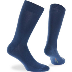 Walk Bamboo Ανδρικές Κάλτσες Ψηλές Light Μπλε W304