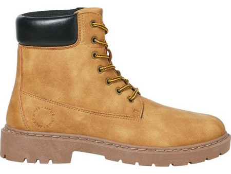 Jack & Jones Ανδρικά Αρβυλάκια Δερμάτινα Μαύρα Ταμπά 1228231016-0946