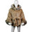 Leather Brands Γυναικεία Γούνα με Κουκούλα Μπεζ FUR-K-4