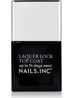 Nails Inc 45 Second Lacquer Lock Top Coat Gloss Βερνίκι Νυχιών Quick Dry 14ml