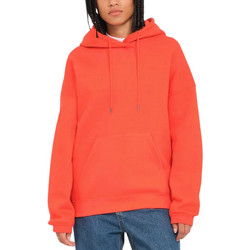 Volcom Stone Heart Up Γυναικείο Φούτερ Oversized με Κουκούλα & Τσέπες Πορτοκαλί B4132412-BRE
