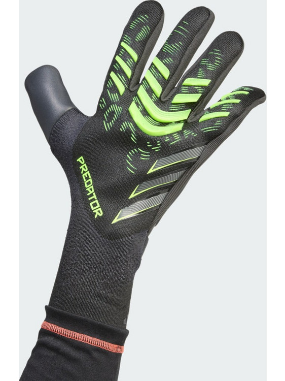 Adidas Predator Pro Γάντια Τερματοφύλακα Μαύρα Lime JJ3531