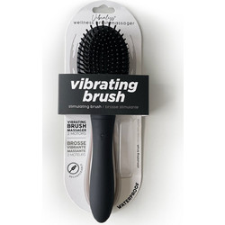 Vibraliss Vibrating Hairbrush Κλειτοριδικός Δονητής Μαύρος
