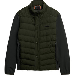 Superdry Ανδρικό Μπουφάν Χειμωνιάτικο Softshell Χακί M5012253A-1KM