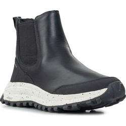 Clarks Γυναικεία Μποτάκια Chelsea Δερμάτινα Μαύρα 26168290