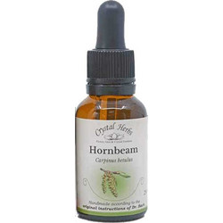 Crystal Herbs Hornbeam Ανθοΐαμα σε Σταγόνες για Ενέργεια 25ml