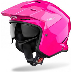 Airoh Kombakt Gloss Pink Κράνος Μηχανής Jet 1150gr