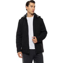 Biston Ανδρικό Μπουφάν Χειμωνιάτικο Puffer Μαύρο 54-201-099