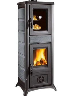 La Nordica Gemma Forno 5.0 Natural Stone Μαντεμένια Ξυλόσομπα με Φούρνο 7.3kW