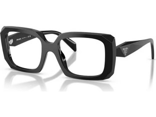 Prada PRC09V 16K1O1 Γυναικείος Σκελετός Γυαλιών Οράσεως Κοκάλινος Μαύρος