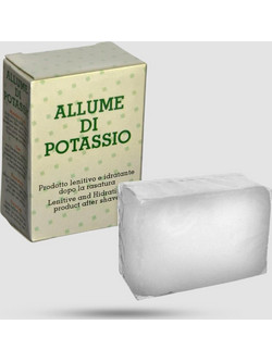 Allume Di Potassio Alum Block After Shave Stick 100gr