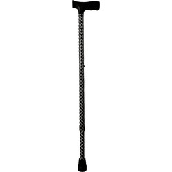 Medical Brace Black n' White Μπαστούνι Μονόποδο Αλουμινίου Πτυσσόμενο 73-95,5cm MB.HC0353
