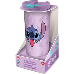 Stor Lilo & Stitch Παιδικό Παγούρι Θερμός Ανοξείδωτο Λιλά