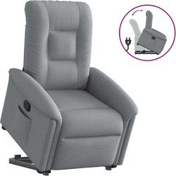 vidaXL Πολυθρόνα Relax Ανακλινόμενη Γκρι 3303254
