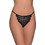 Milena By Paris Γυναικείο Sexy String με Δαντέλα Μαύρο 7740