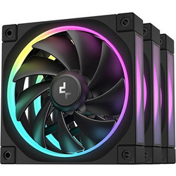 Deepcool FL12 SE Case Fan 120mm ARGB με Σύνδεση 3-Pin 4-Pin PWM 3τμχ Black