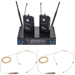 T.Bone freeU Twin PT 823 Hm-D Bundle Σετ 2 Ασύρματα Χειλόφωνα