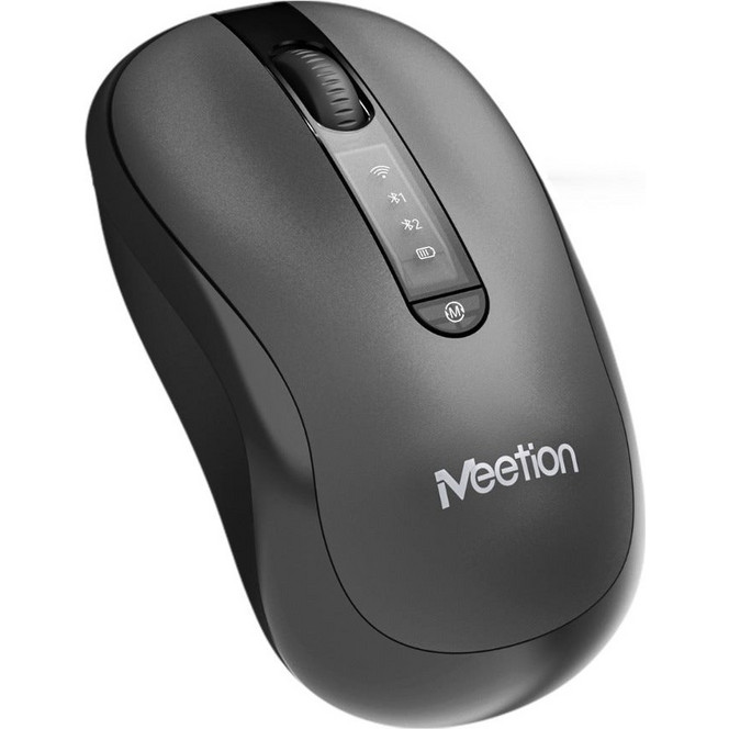 Meetion MT-BTM185R Ασύρματο Bluetooth Ποντίκι Black | BestPrice.gr