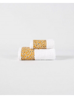 Linea Home Σετ Παιδικές Πετσέτες 2τμχ 500gr/m² Κίτρινες