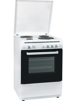 Carad EMW34098 Κουζίνα Ηλεκτρική 69lt με Εμαγιέ Εστίες 60cm