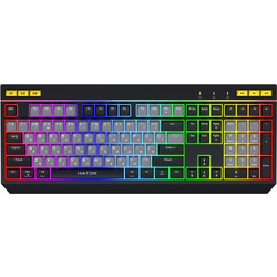 Hator Icefall Gaming Πληκτρολόγιο RGB Black