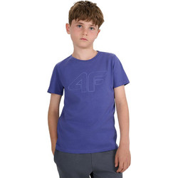 4F Παιδικό T-Shirt Κοντομάνικο Μωβ 4FJWAW25TTSHM2400-33S