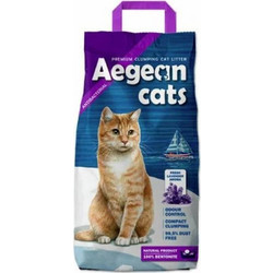 Aegean Άμμος Γάτας Μπετονίτης με Άρωμα Λεβάντα 20kg