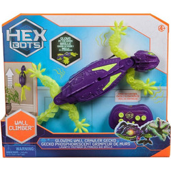 Spin Master Hex Bots Glowing Wall Crawler Gecko Τηλεκατευθυνόμενη Σαύρα 6075451