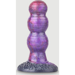 Rhalerio Dildo με Βεντούζα 12cm Μωβ