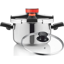 Haeger Easy Cooker 2 in 1 Χύτρα Ταχύτητας 6lt 22cm PC-6SS.022A