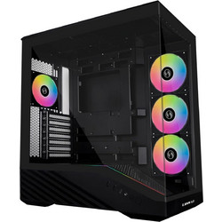 Lian Li Vector V100 Black Gaming Midi Tower Κουτί Υπολογιστή RGB με Πλαϊνό Παράθυρο