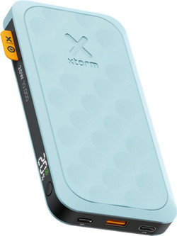 Xtorm FS5102U Power Bank 10000mAh 20W με Θύρα USB-A & 2 Θύρες USB-C Quick Charge 3.0 & Power Delivery Aqua Blue