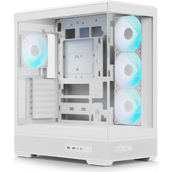 Aerocool P500B Digi White Gaming Midi Tower Κουτί Υπολογιστή με Πλαϊνό Παράθυρο