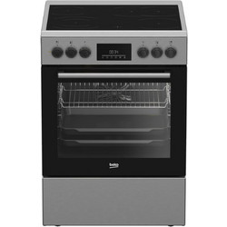 Beko FBM67320XS Κουζίνα Ηλεκτρική 72lt με Κεραμικές Εστίες 60cm