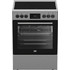 Beko FBM67320XS Κουζίνα Ηλεκτρική 72lt με Κεραμικές Εστίες 60cm