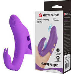 Pretty Love Yenna Fingering Vibrator Δονητής Δακτύλου Μωβ