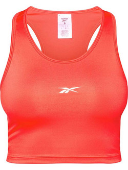 Reebok Γυναικείο Αθλητικό Crop Top Πορτοκαλί 100241956