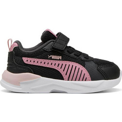 Puma X-Ray 3 Παιδικά Αθλητικά Παπούτσια για Τρέξιμο Μαύρα Ροζ 401495-07