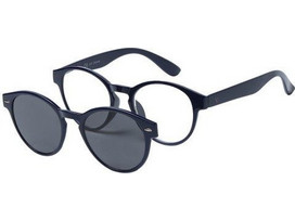 Apel Care 3013 Ανδρικά Γυαλιά Πρεσβυωπίας +2.50 με Clip-On Κοκάλινα Μπλε