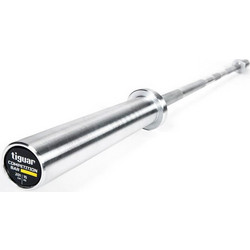 Tiguar TI-WG0002 Ίσια Μπάρα 15kg Φ25mm 201cm με Κολάρα Δαχτυλίδια