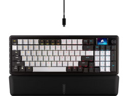 Corsair Vanguard 96 Μηχανικό Gaming Πληκτρολόγιο με Corsair MLX Διακόπτες RGB Black White
