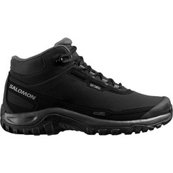 Salomon shelter wp Ανδρικά Ορειβατικά Μποτάκια Αδιάβροχα Μαύρα L47854200