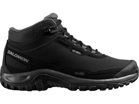 Salomon shelter wp Ανδρικά Ορειβατικά Μποτάκια Αδιάβροχα Μαύρα L47854200