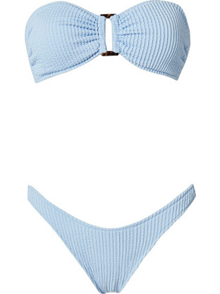 Stefania Frangista Bikini Set Strapless Brazil Γαλάζιο SF2531CT/SF2531CB