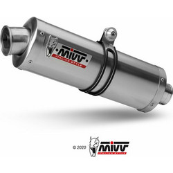 MIVV Oval Τελικό Εξάτμισης για Honda Transalp 650 με Σιγαστήρα Steel
